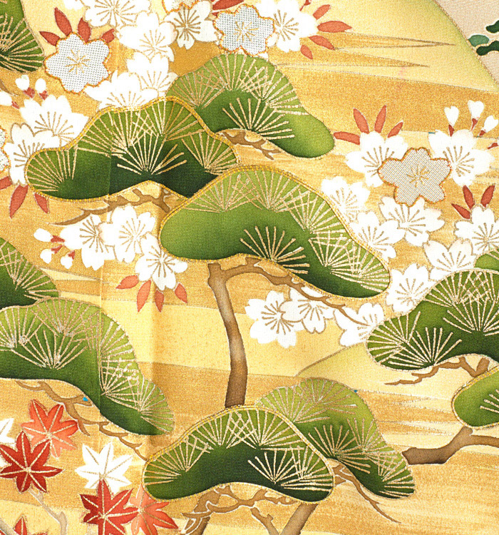 手描友禅 色留袖 No.DA-1110-Lサイズの通販｜きもの365