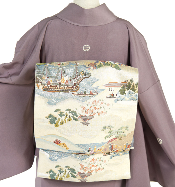 敦煌美術 刺繍 色留袖 No.DA-1163-Mサイズ_02