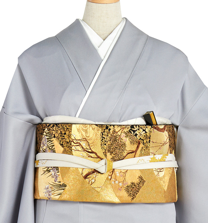 ナナイロゆんた✾m1136＊新品 洗える夏着物 薄物 仕付糸付 小紋 ナナイロゆんた様専用✾m1136＊新品 洗える夏着物 薄物 仕付糸付