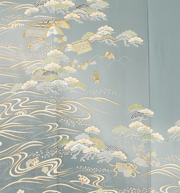 【着物単品】色留袖 No.DA-1285-Mサイズ_01