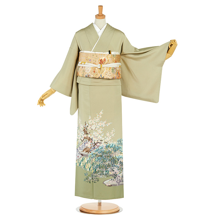 友禅 一つ紋色留袖 No.DA-1292-Sサイズ