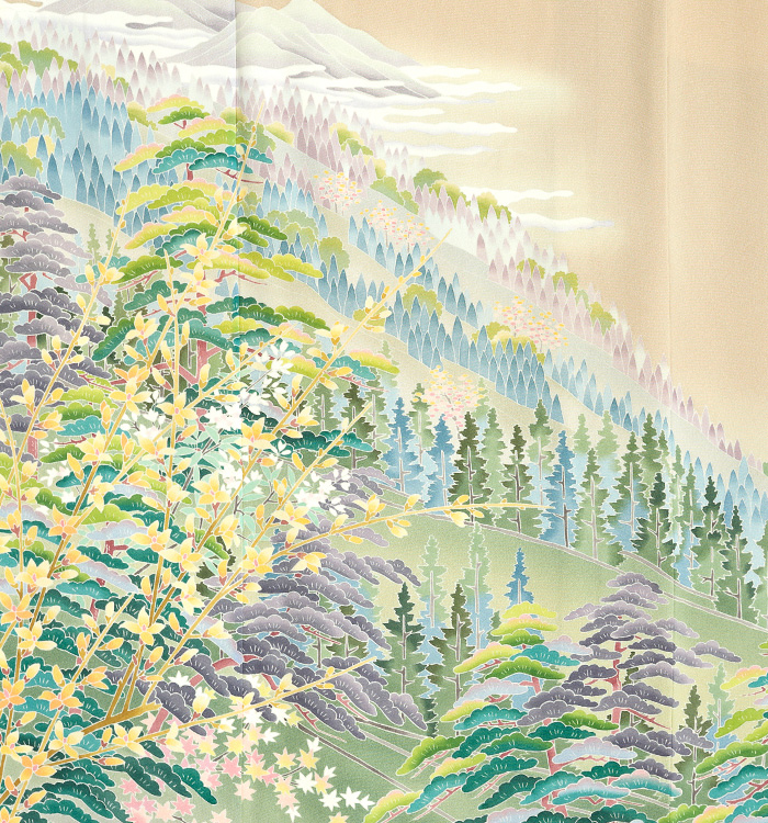 十日町友禅 色留袖 No.DA-1296-Sサイズ_05