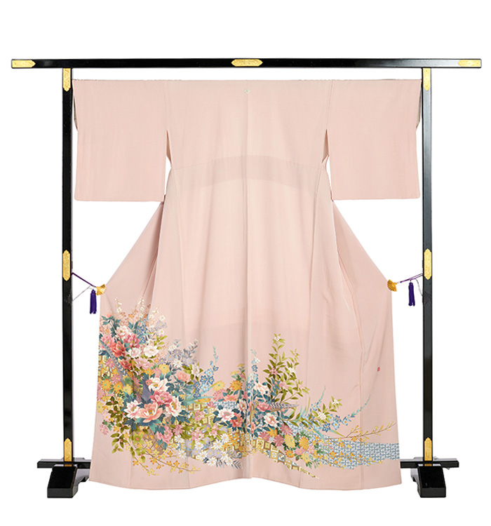 友禅 一つ紋色留袖 No.DA-1305-Mサイズの通販｜きもの365