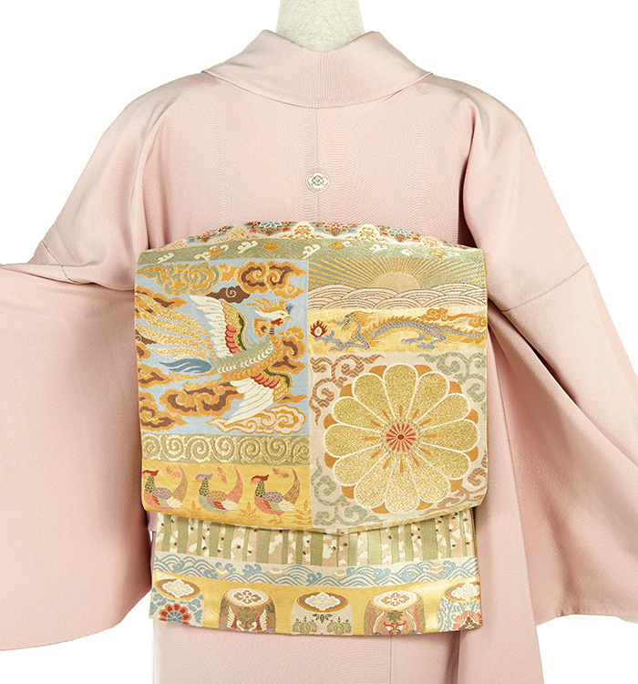 友禅 一つ紋色留袖 No.DA-1305-Mサイズのレンタル｜きもの365