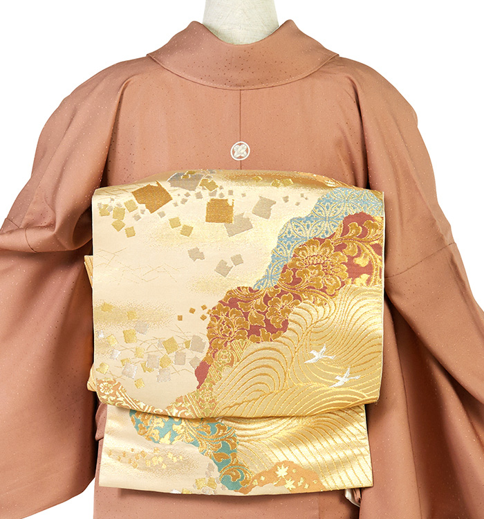 帯・逸品】一つ紋色留袖 No.DA-1358-Mサイズのレンタル｜きもの365