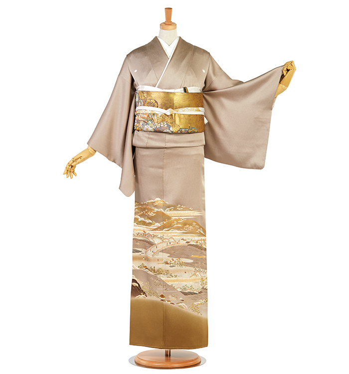 五つ紋色留袖 No.DA-1399-Mサイズのレンタル｜きもの365