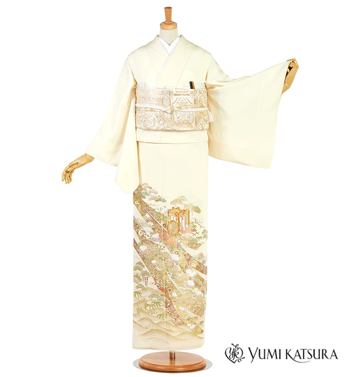 桂由美 色留袖 No.DA-1447-ワイド-MOサイズ