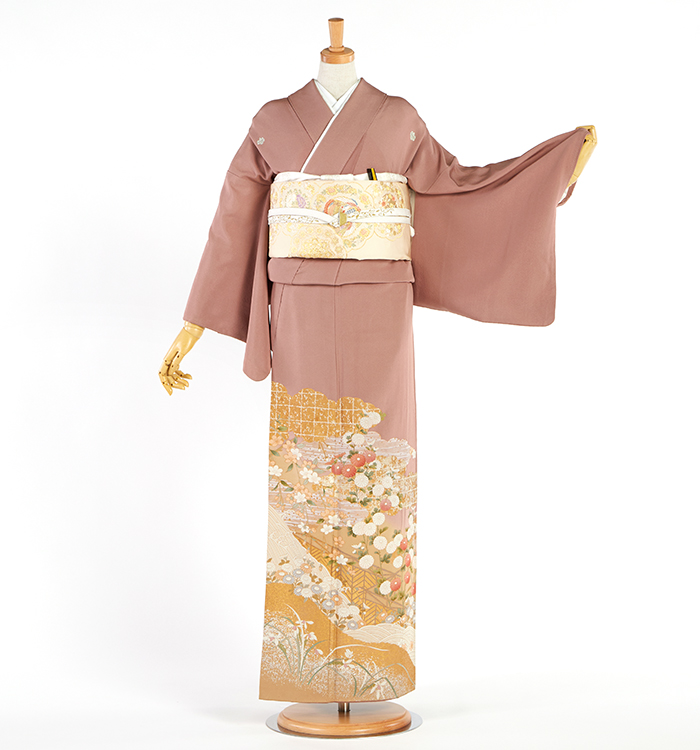 五つ紋色留袖 No.DA-1467-Mサイズのレンタル｜きもの365