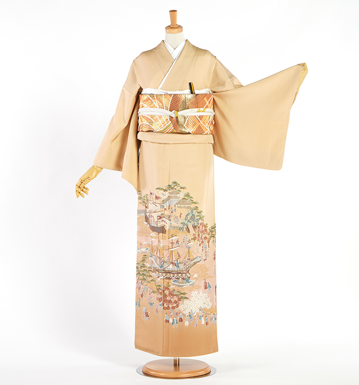 相良刺繍 一つ紋色留袖 No.DA-1469-Mサイズのレンタル｜きもの365