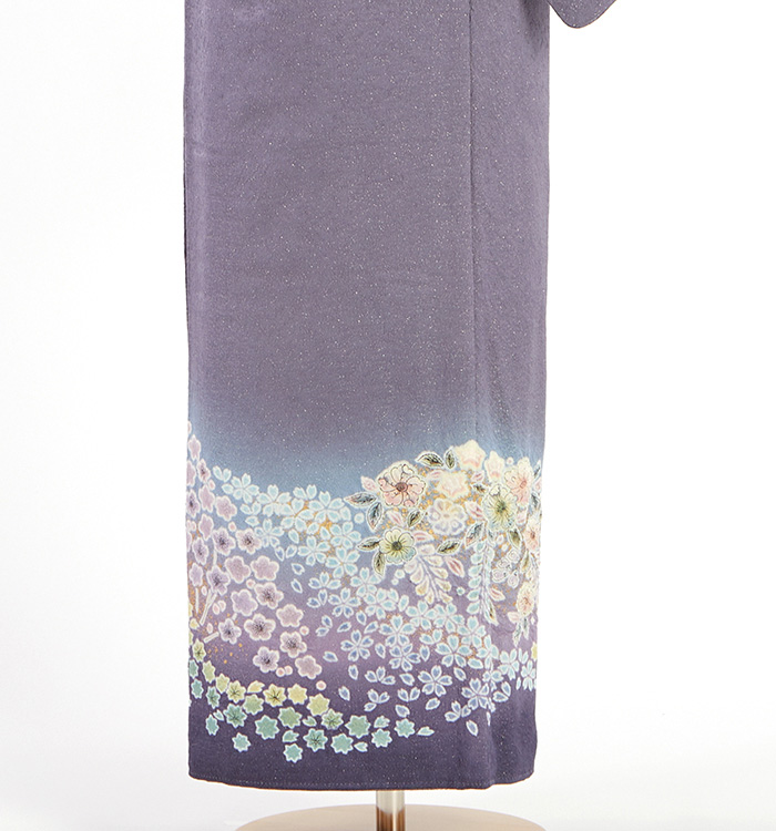 辻が花 一つ紋色留袖 No.DA-1473-Mサイズのレンタル｜きもの365