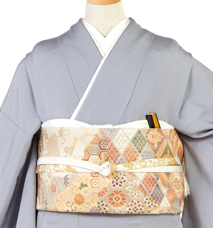 相良刺繍 色留袖 No.DA-1501-Mサイズのレンタル|きもの365 相良刺繍 色留袖 No.DA-1501-Mサイズのレンタル|きもの365