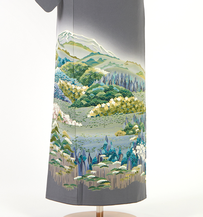 一つ紋色留袖 No.DA-1522-ワイド-MOサイズのレンタル｜きもの365