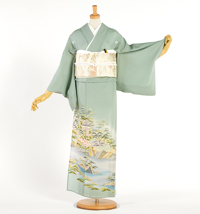 色留袖 身長157-172cm 三つ紋 it-095 色留袖 身長157-172cm 三つ紋 it-095 - メルカリ