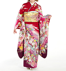 ぽよん☆☆☆✾ｍ2048＊美品 正絹 金駒刺繡 蝶 トール 振袖3点セット EA-0752-mo1A3.jpg