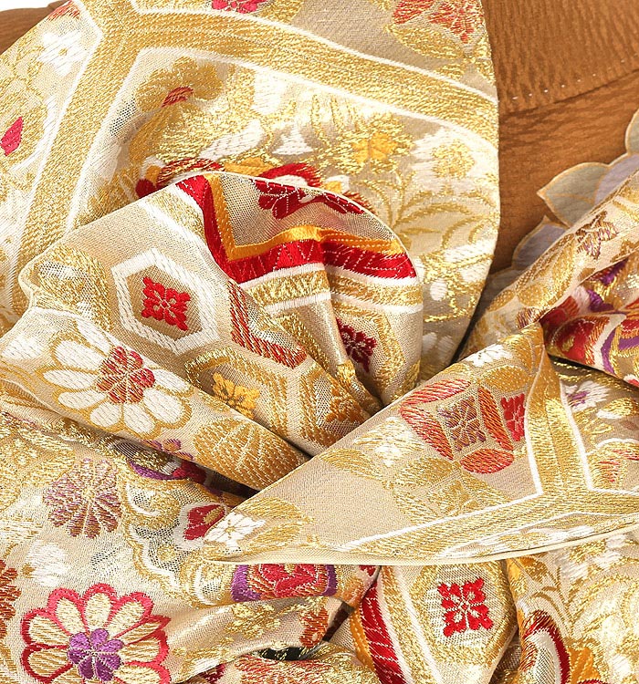 専用 アンティーク風 振袖（専用襦袢付）No.EA-1083-Mサイズのレンタル