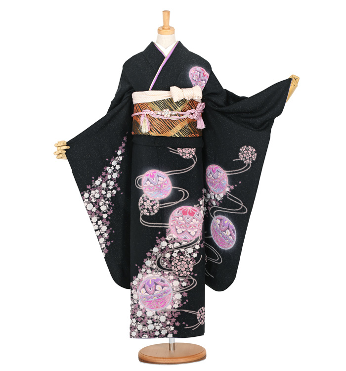 振袖（専用襦袢付）No.EA-1335-トール ワイド-LLOサイズ