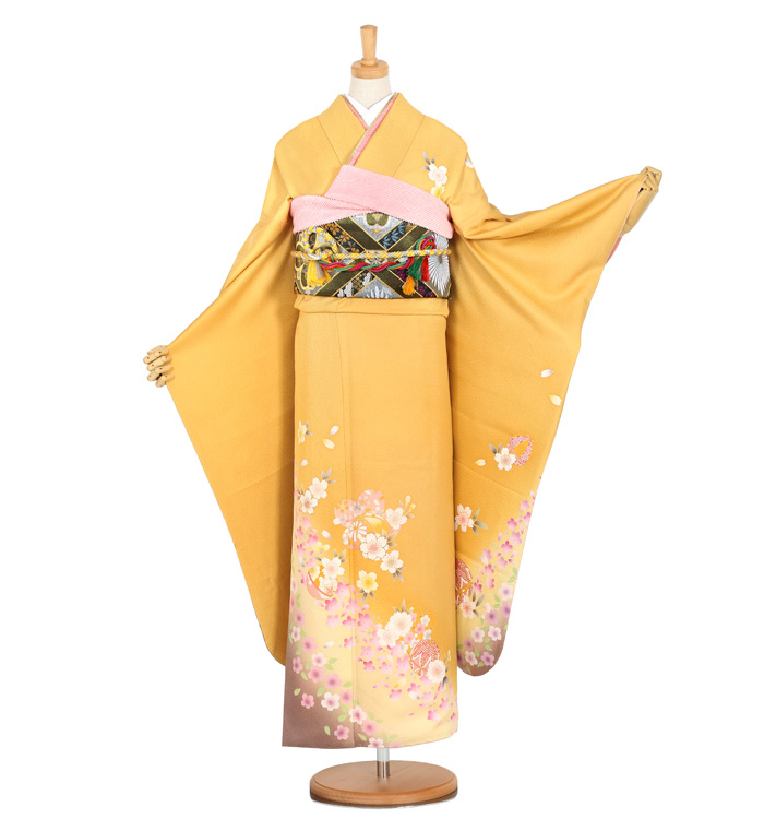 振袖（専用襦袢付）No.EA-1342-トール ワイド-LLOサイズのレンタル