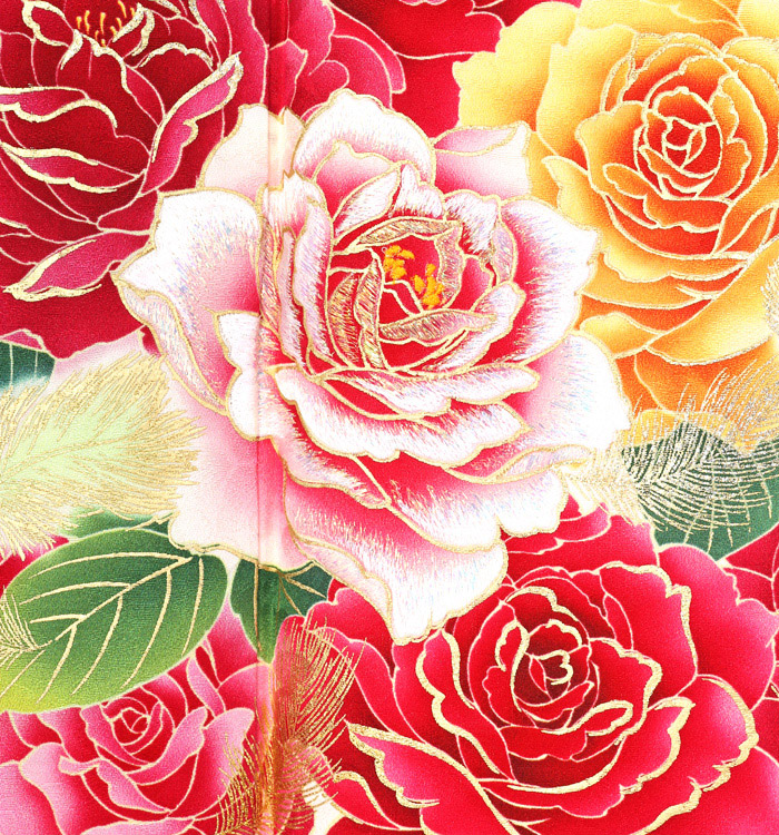 中古★假屋崎省吾 華やか～ 振袖 セット おまけ沢山(≧∇≦) 中古☆假屋崎省吾 華やか～ 振袖 セット おまけ沢山(≧∇≦)