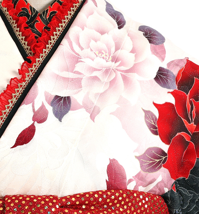 Sweet Angel 振袖（専用襦袢付）No.EA-1555-Lサイズのレンタル｜きもの