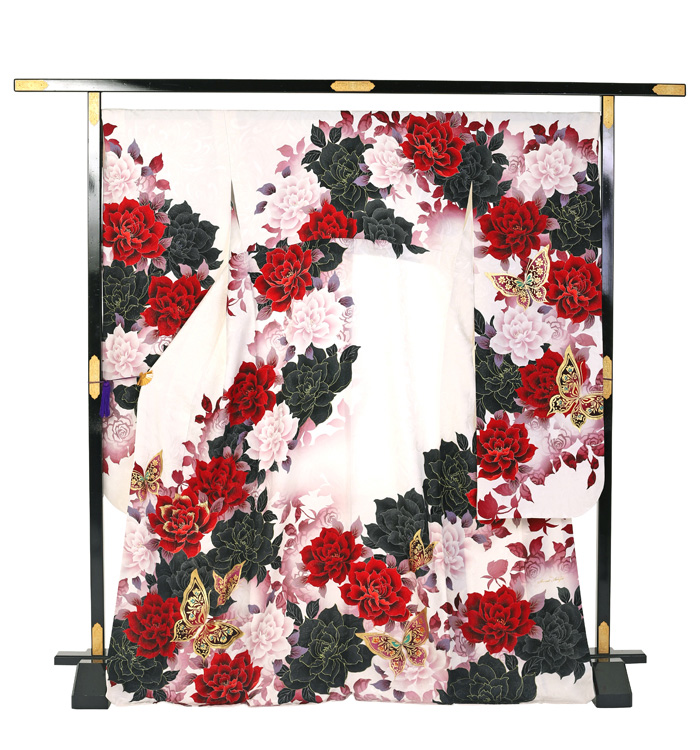 Sweet Angel 振袖（専用襦袢付）No.EA-1555-Lサイズのレンタル｜きもの