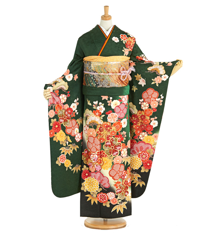 振袖（専用襦袢付）No.EA-1825-トール-LLサイズのレンタル｜きもの365