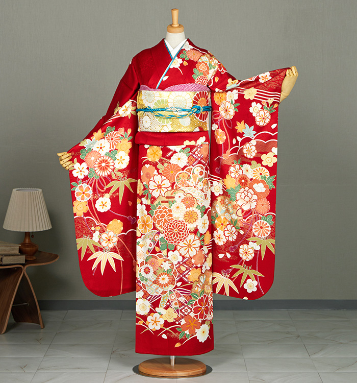 振袖（専用襦袢付）No.EA-1852-Mサイズのレンタル｜きもの365