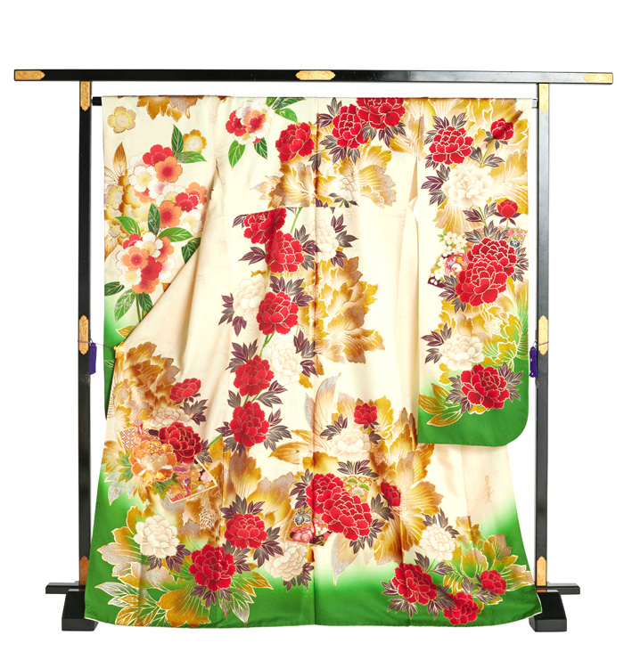 假屋崎省吾 振袖（専用襦袢付）No.EA-1855-Mサイズのレンタル