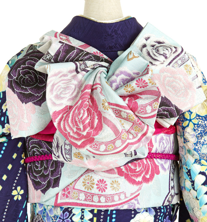 辻が花 振袖（専用襦袢付）No.EA-1864-トール-LLサイズのレンタル