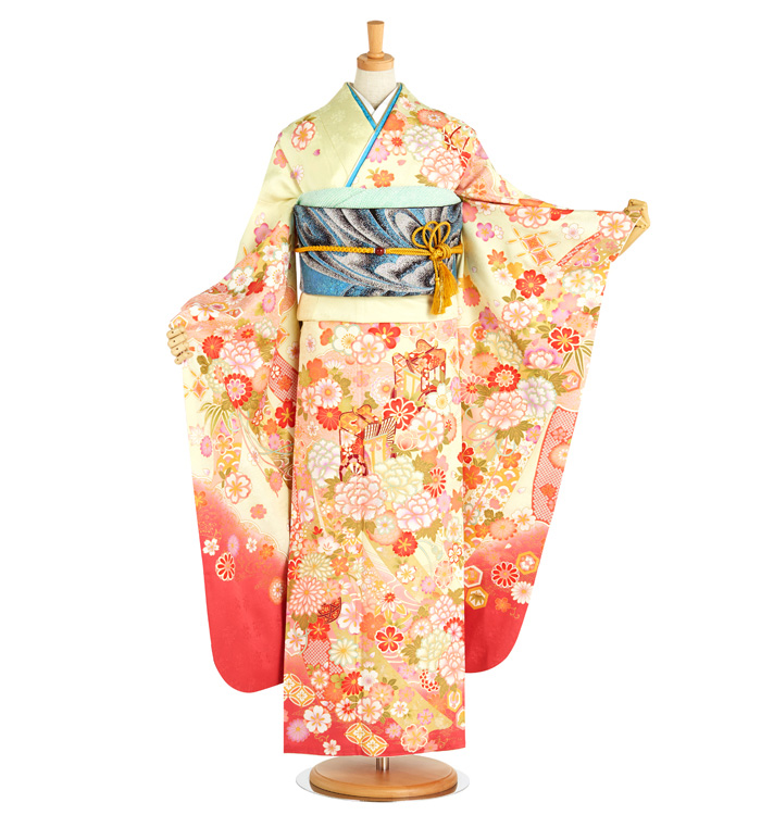 振袖（専用襦袢付）No.EA-1870-トール-LLサイズの通販｜きもの365