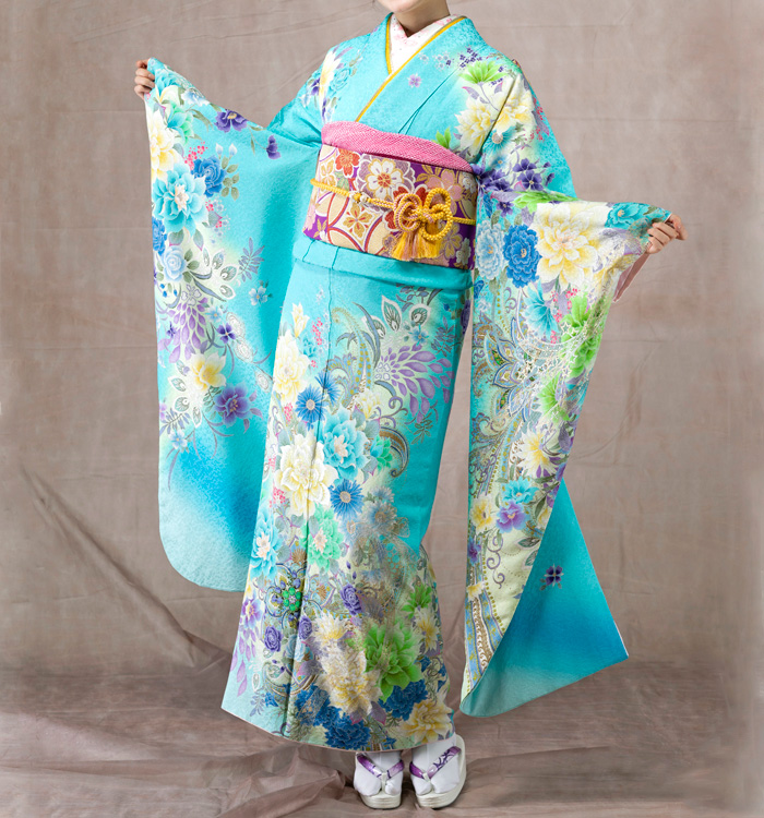 振袖（専用襦袢付）No.EA-1929-トール-LLサイズのレンタル｜きもの365