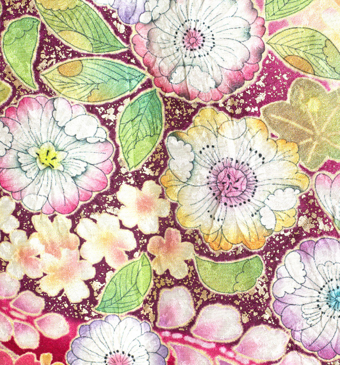 辻が花 振袖 No.EA-1968-Lサイズの通販｜きもの365