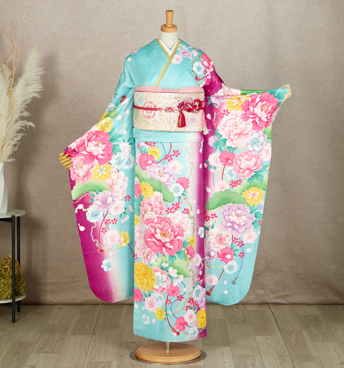 藤井リナ 振袖 No.EA-1974-トール-LLサイズ