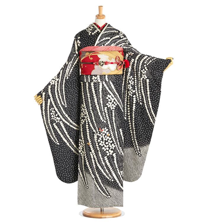 総絞り 振袖（専用襦袢付）No.EA-2031-Lサイズのレンタル｜きもの365