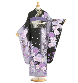 振袖　正絹　単品 美品 豪華 振袖 御所解文様 金駒刺繍 金彩 正絹 ベージュ系