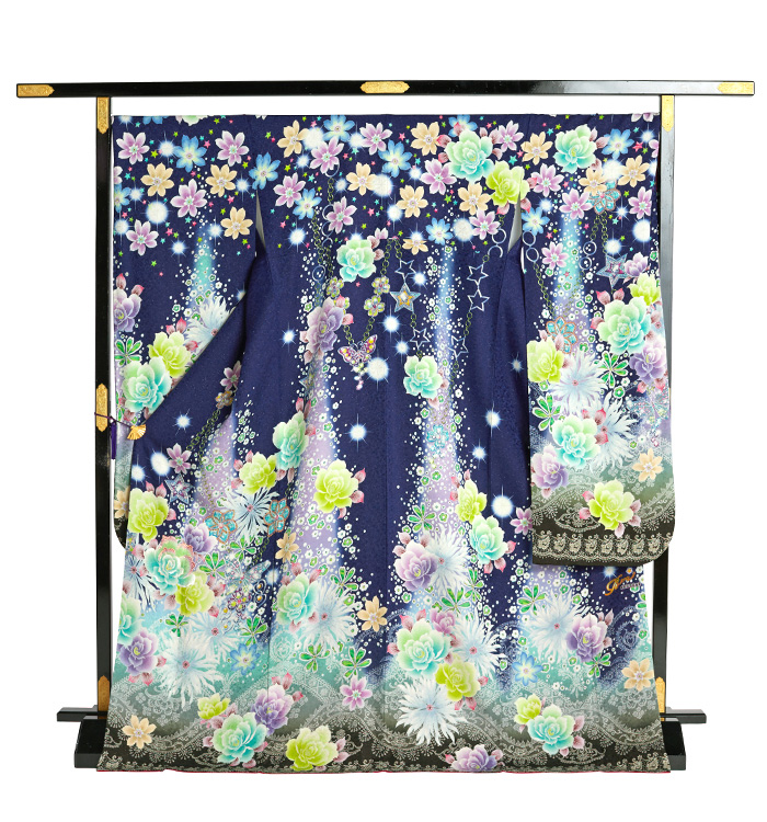 桜井莉菜 振袖（専用襦袢付）No.EA-2351-トール-LLサイズの