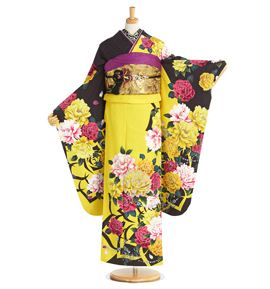 黄色で人気の振袖(成人式) 通販｜格安の着物販売・購入サイト