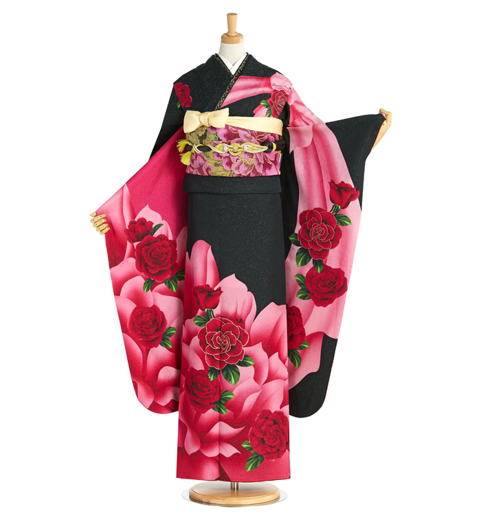 PRINCESS FURISODE 振袖（専用襦袢付）No.EA-2414-トール-LLサイズの