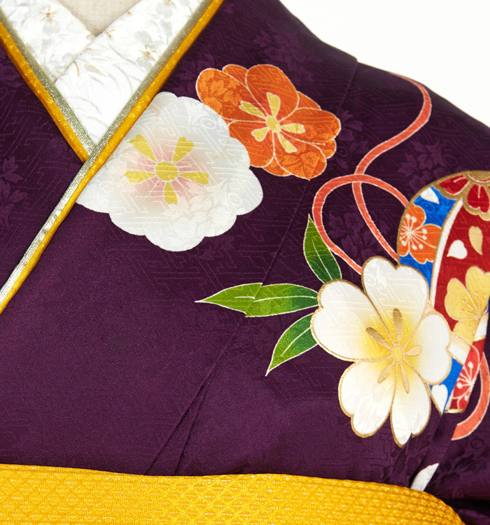 ぽてぽて 振袖（専用襦袢付）No.EA-2448-トール-LLサイズのレンタル｜きもの365