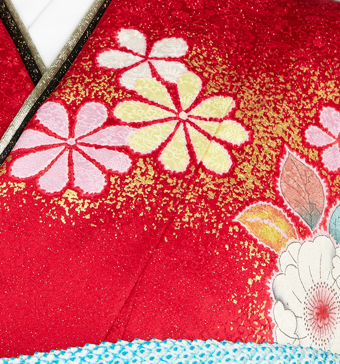 桐屋辻が花 振袖（専用襦袢付）No.EA-2463-Mサイズのレンタル