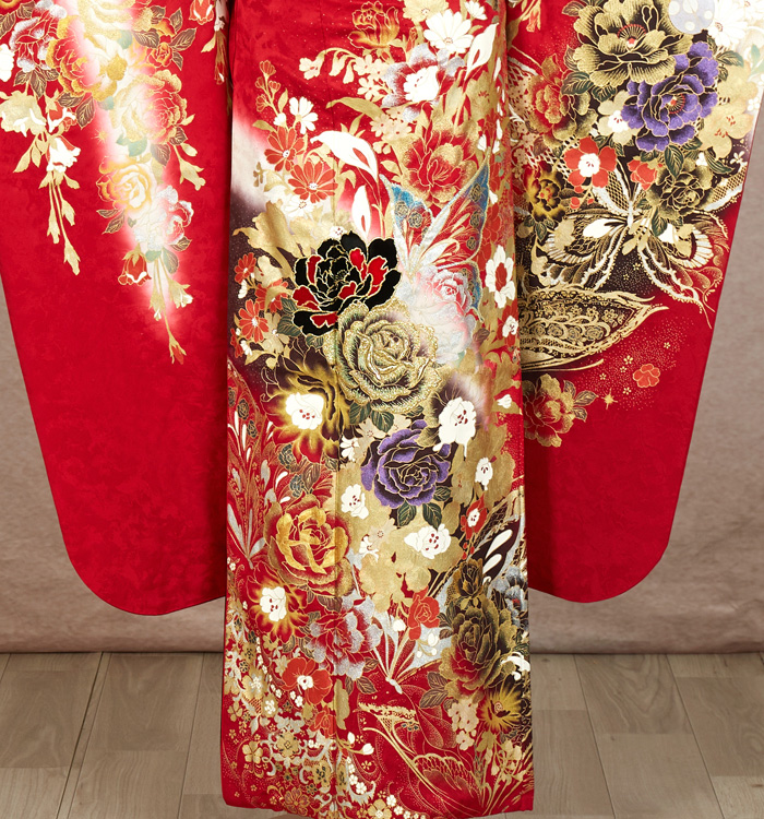 桂由美 振袖（専用襦袢付）No.EA-2464-Lサイズの通販｜きもの365