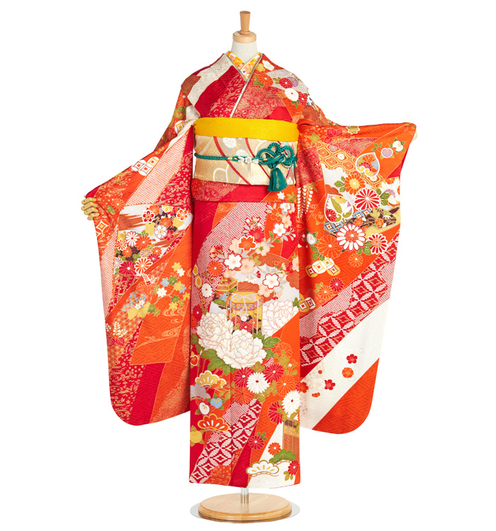 振袖（専用襦袢付）No.EA-2475-トール-LLサイズ