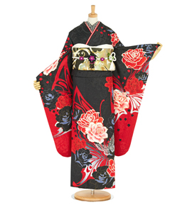 《美品》振袖　単品 No.415 白　中振袖　165〜175cm 美品》振袖 単品 No.415 白 中振袖 165〜175cm 振袖フルセット、