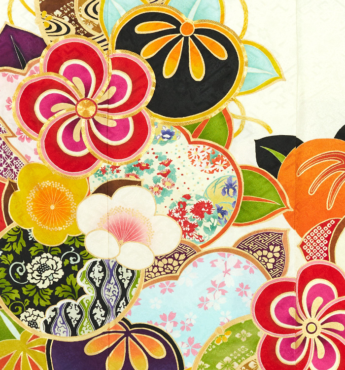 榛原(はいばら) 振袖（専用襦袢付）No.EA-2570-Lサイズのレンタル