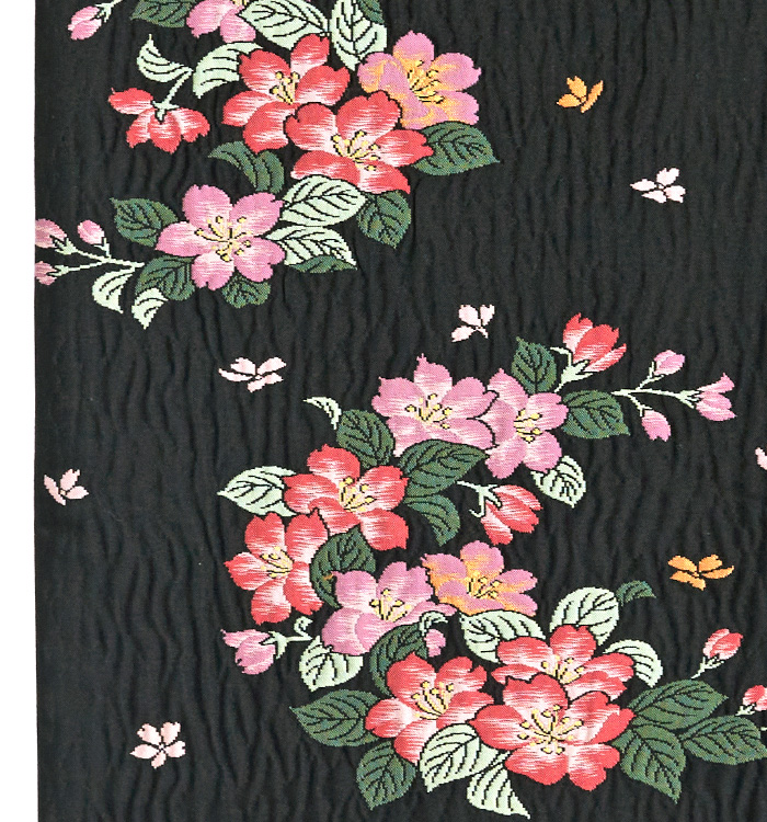 FN25＊美品！辻が花柄＊居敷当て付き＊無双＊振袖用＊長襦袢＊１３４ｃｍ＊裄７１ 振袖 レンタル 成人式 21点セット レトロ 成人式セット 花 水色