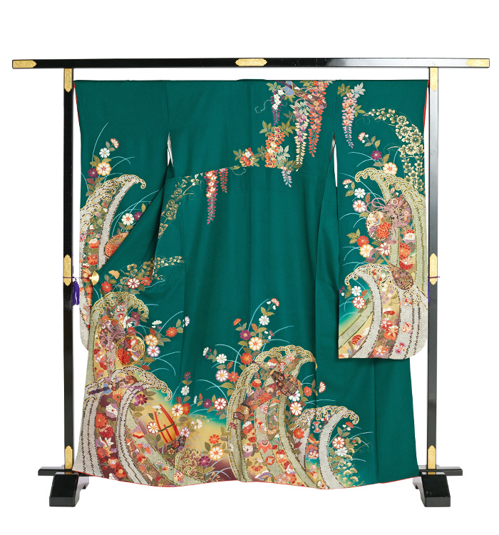 もか購15000 振袖 No.EA-2952-Mサイズのレンタル｜きもの365