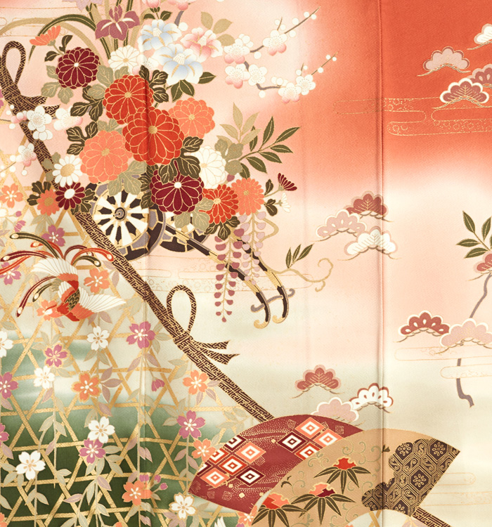 アンティーク風 振袖 No.EA-2953-Mサイズのレンタル｜きもの365