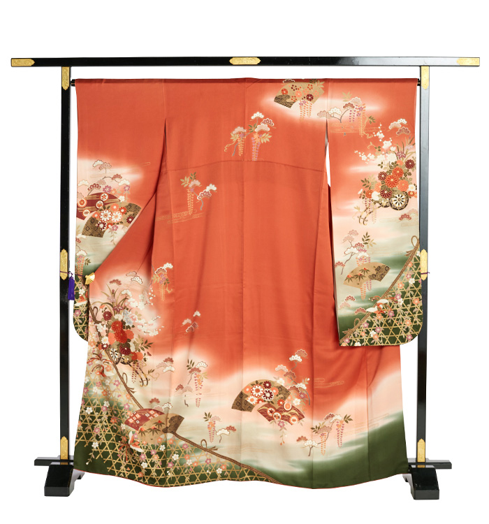 アンティーク風 振袖 No.EA-2953-Mサイズのレンタル｜きもの365