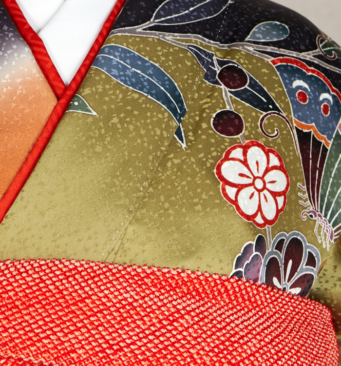 アンティーク風 振袖 No.EA-3213-Lサイズのレンタル｜きもの365