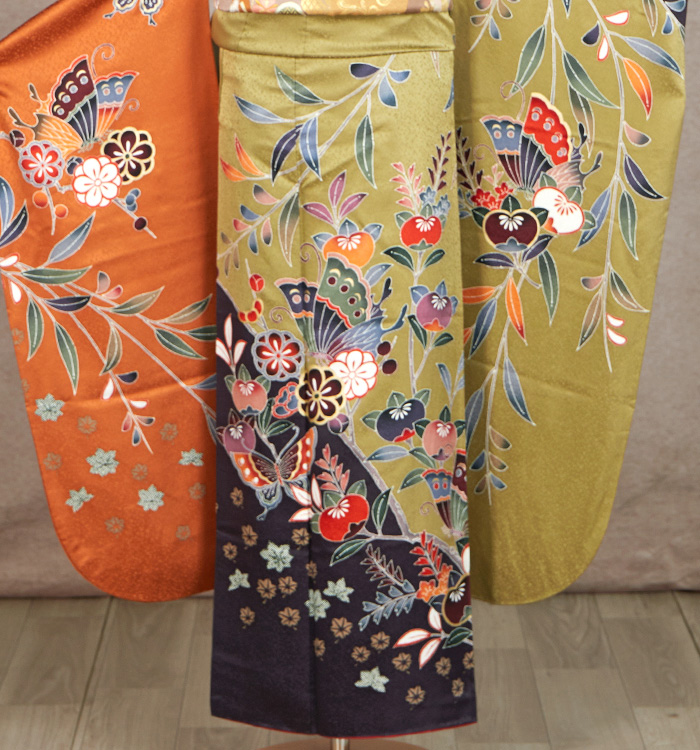 アンティーク風 振袖 No.EA-3213-Lサイズのレンタル｜きもの365