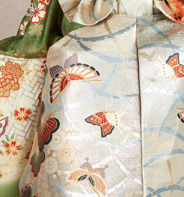 アンティーク風 振袖（専用襦袢付）No.EA-3214-Mサイズのレンタル